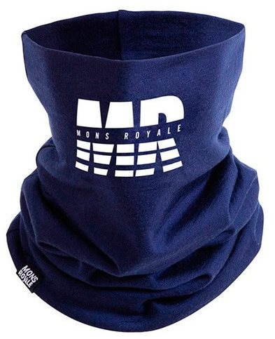 Mons Royale Double up navy - Neck Warmer - Main image